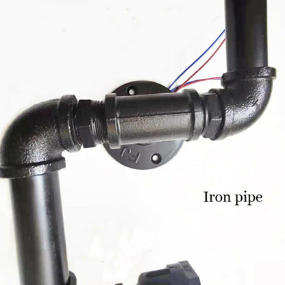 Wandleuchten Industrial Metal Water Pipe Wandleuchte LEDSone DE-7