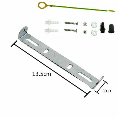 Deckenhalterung Metallplatte 135mm Lampe Lichthalterung ~1283