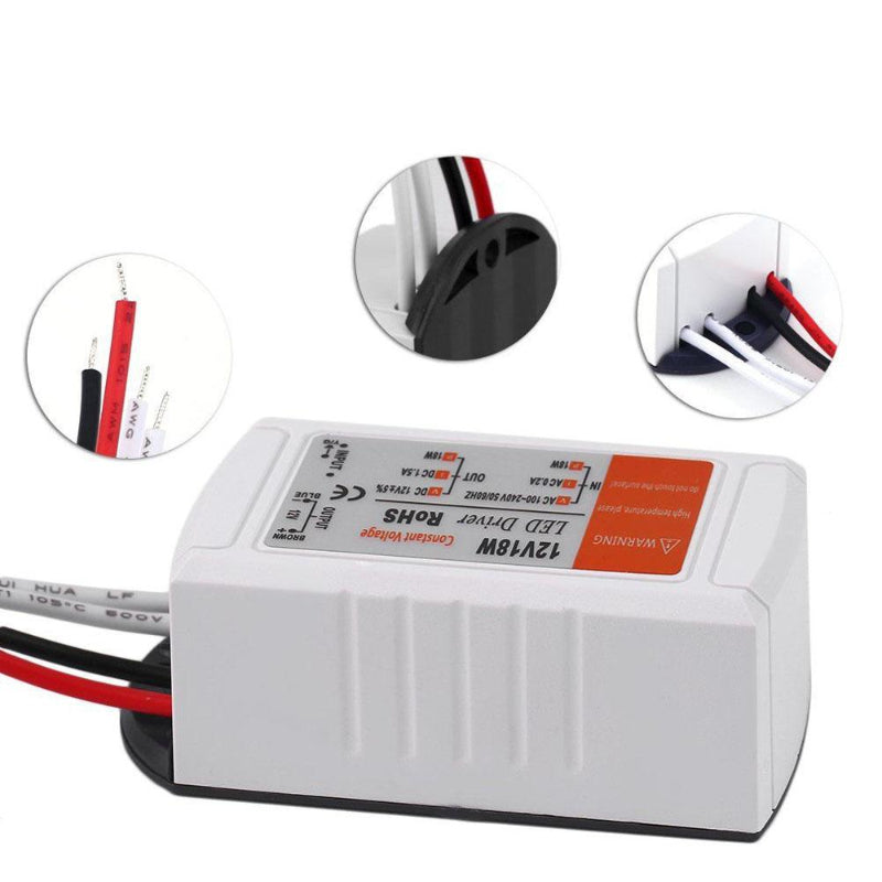 18W LED Treiber 230V auf 12V Konstantspannung