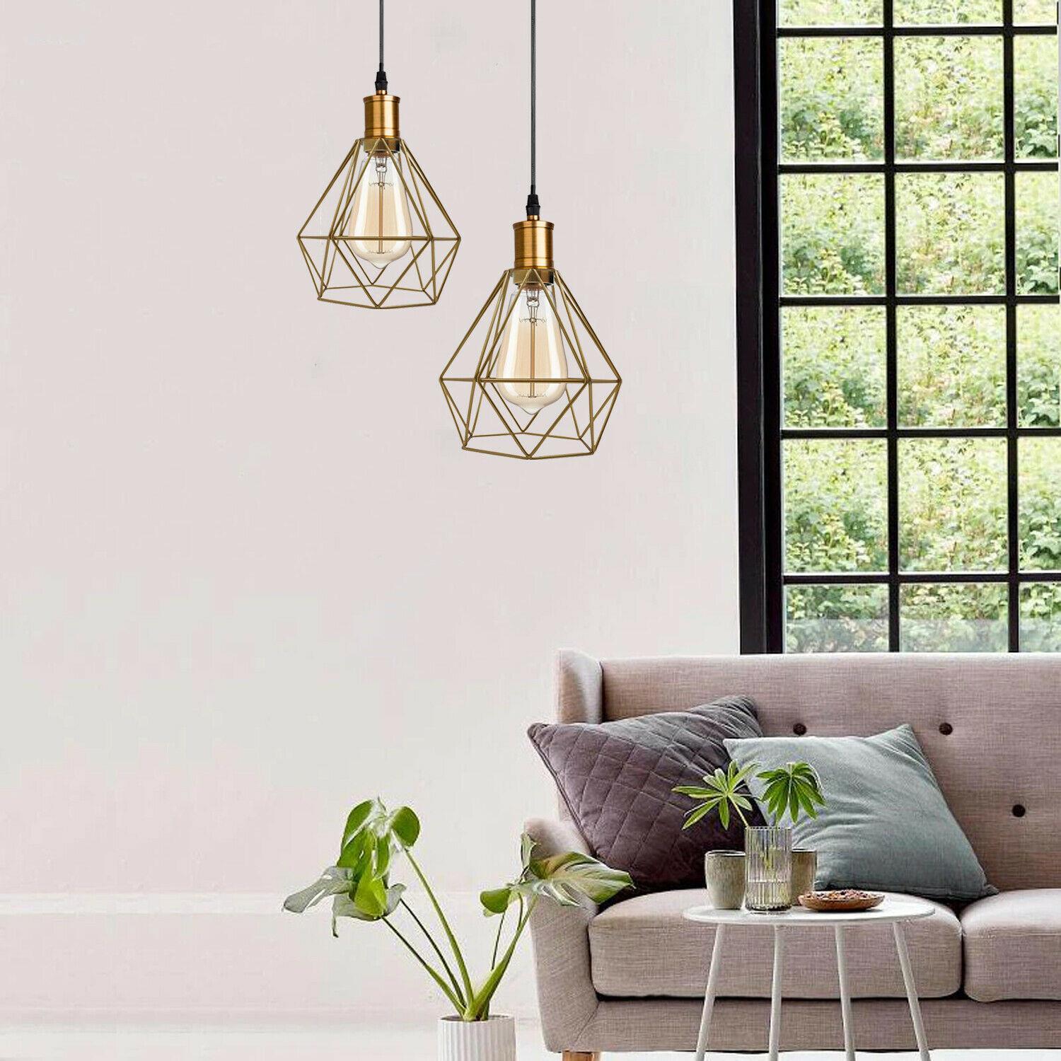 Käfig-deckenleuchte & hängelampe Ø 20cm Deckenlampe