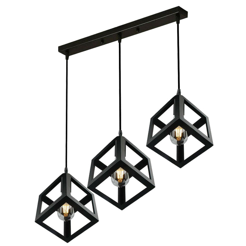 3-flammige Pendelleuchte für Esszimmer
