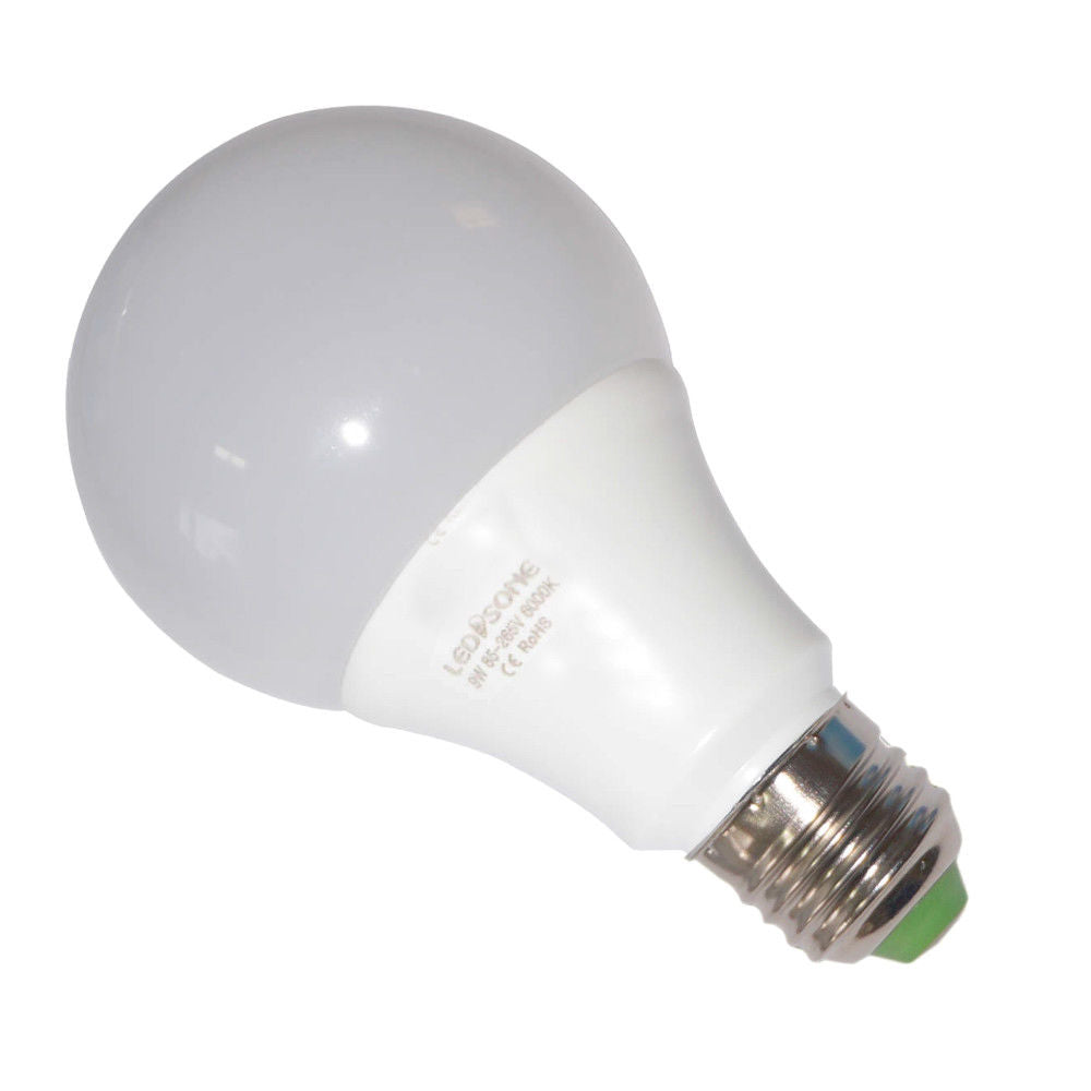 9 W E27 Schraub-LED-Licht GLS-Lampen, energiesparende Edison Cool White 6000 K nicht dimmbare Lichter
