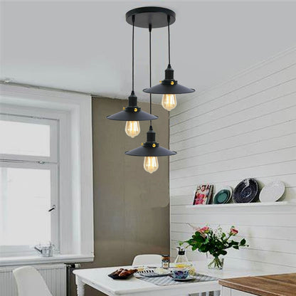 Retro Deckenlampe Industrie Tisch Pendelleuchte Hängelampe Esstisch Wohnzimmer
