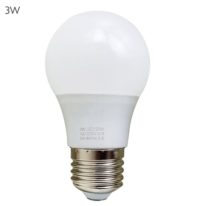 3W E27 Screw LED Light GLS bulbs, Energy Saving Edison Cool White 6000K non dimmable lights