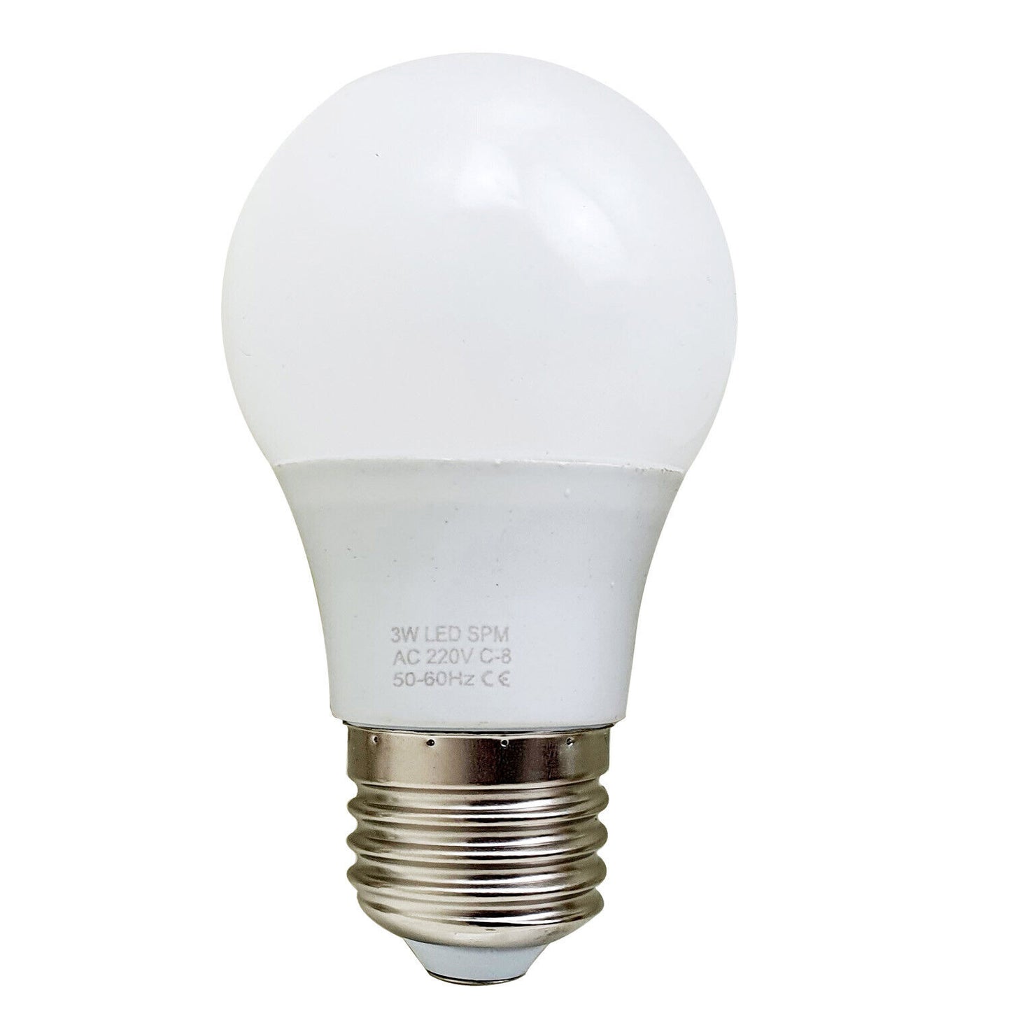 3 W E27 Schraub-LED-Licht GLS-Lampen, energiesparende Edison Cool White 6000 K nicht dimmbare Lichter
