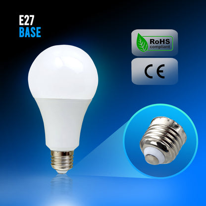 18 W E27 Schraub-LED-Licht GLS-Lampen, energiesparende Edison Cool White 6000 K nicht dimmbare Lichter