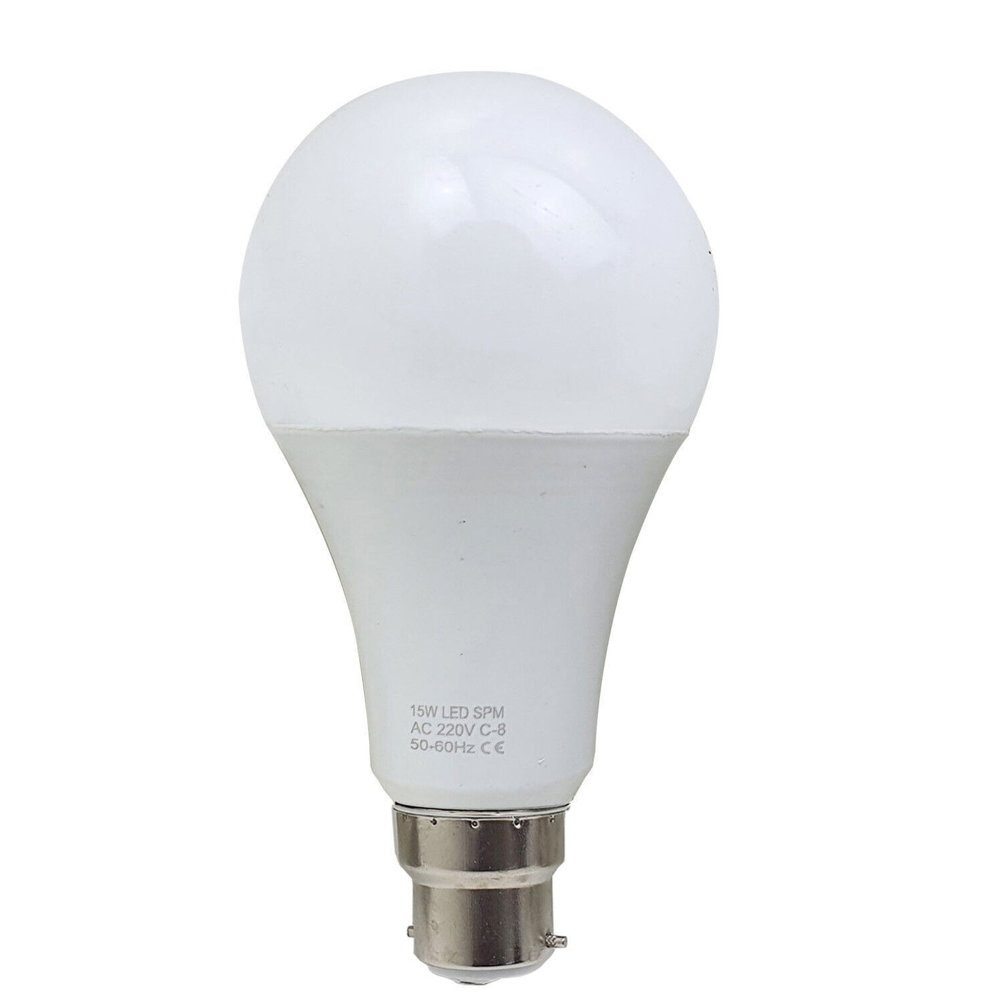 15 W B22 Schraub-LED-Licht GLS-Lampen, energiesparende Edison Cool White 6000 K nicht dimmbare Lichter