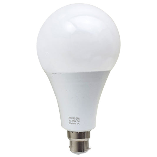 25 W B22 Schraub-LED-Licht GLS-Lampen, energiesparende Edison Cool White 6000 K nicht dimmbare Lichter