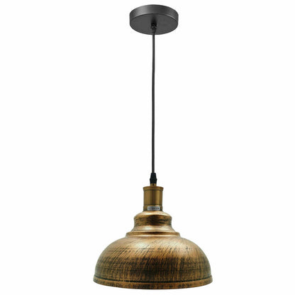 Vintage Industrieller Metall Deckenpendelschirm Moderne Hängende Retro Lampen