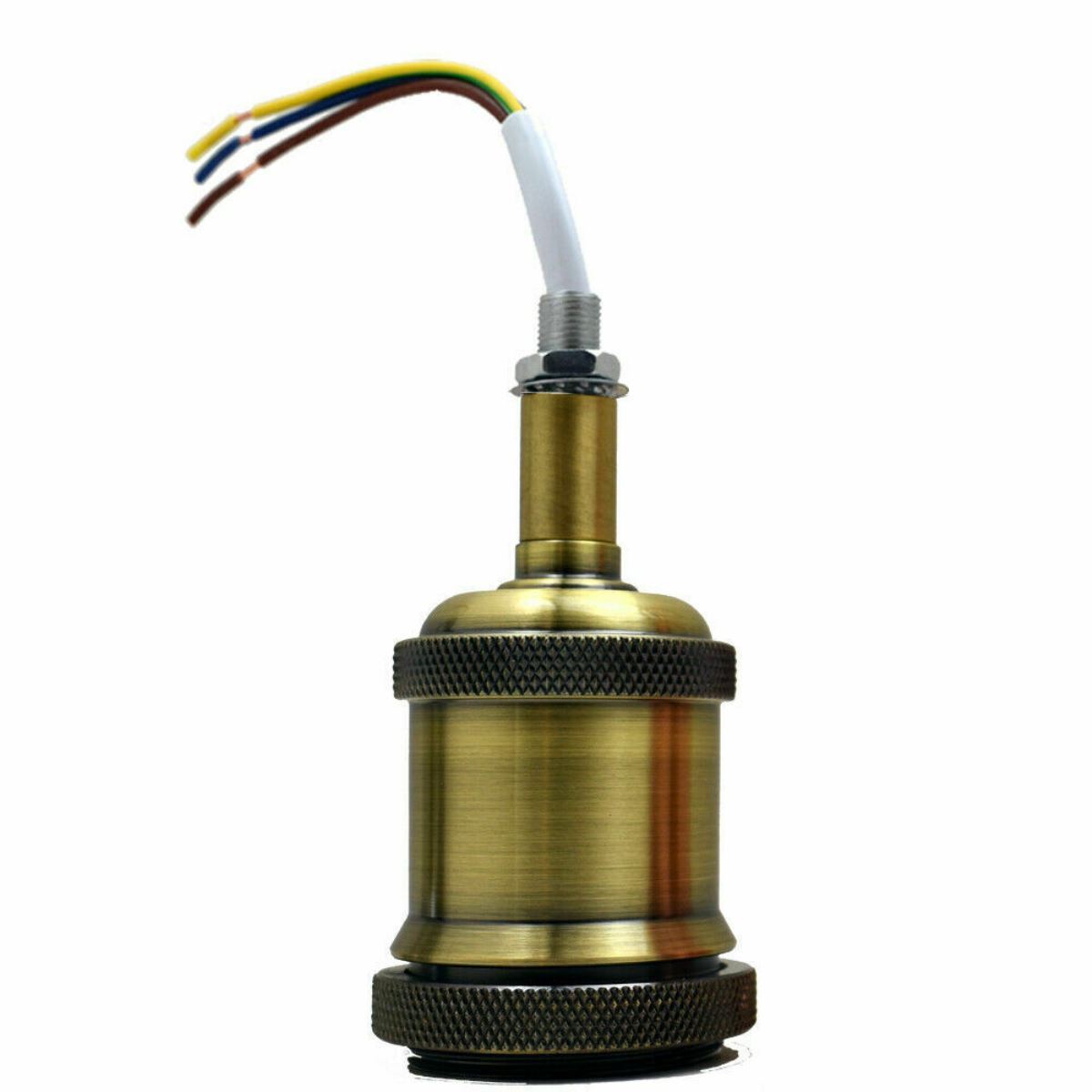 Vintage Industrielampe Glühbirnenhalter Antik Retro Edison ES E27 Fassung