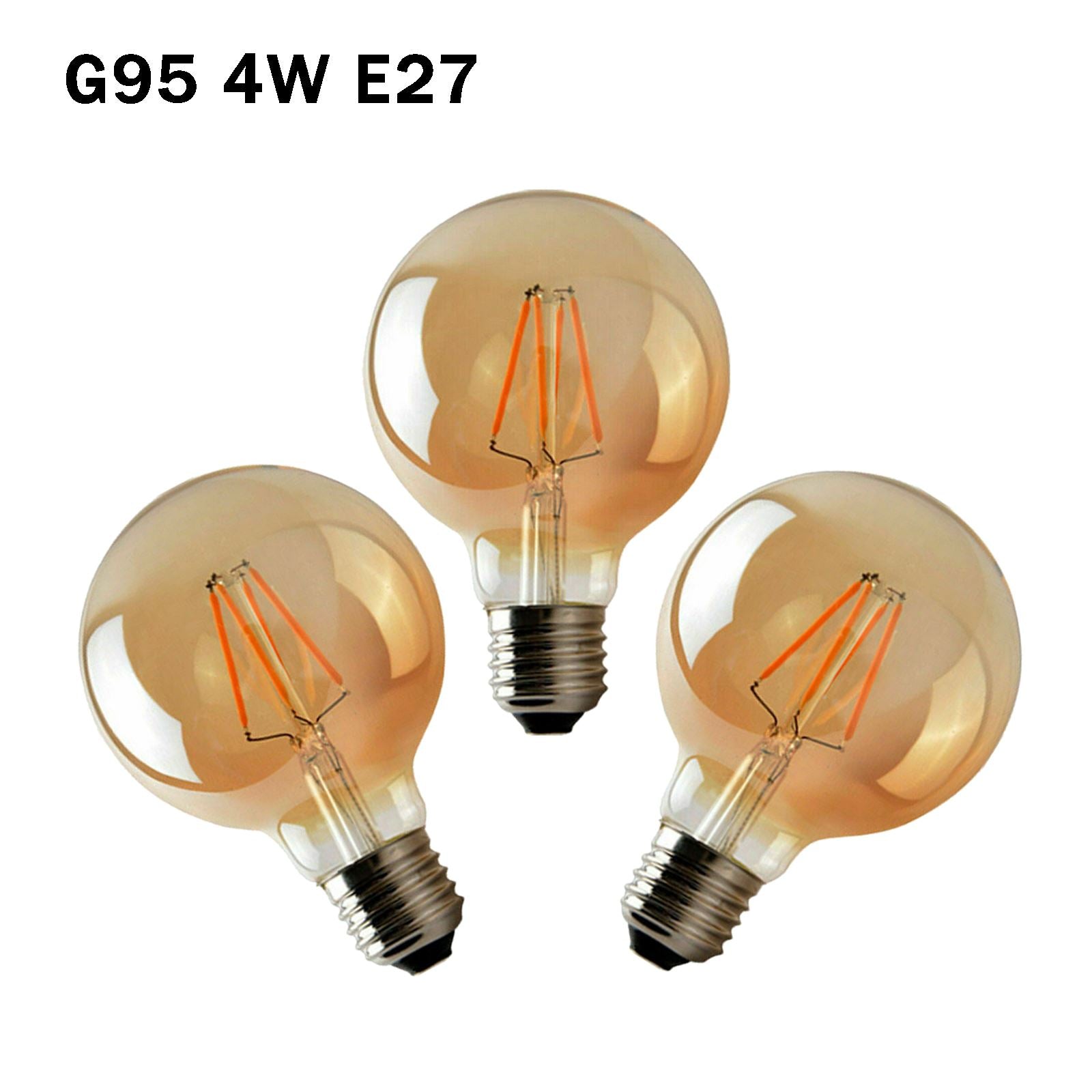 Vintage E27 LED Glühbirne Dimmbare 4Watt Glühbirne 