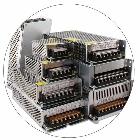 Trasformatore 10W-300W 5V Alimentatore switching IP20 Driver LED~1866