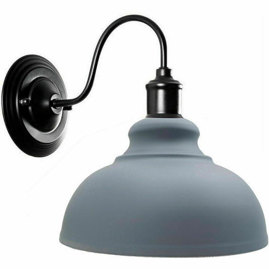 Grau Farbe Moderne Retro Wandlampe Taschenlampe Edison Metalllampe Vintage Industrie Loft Design