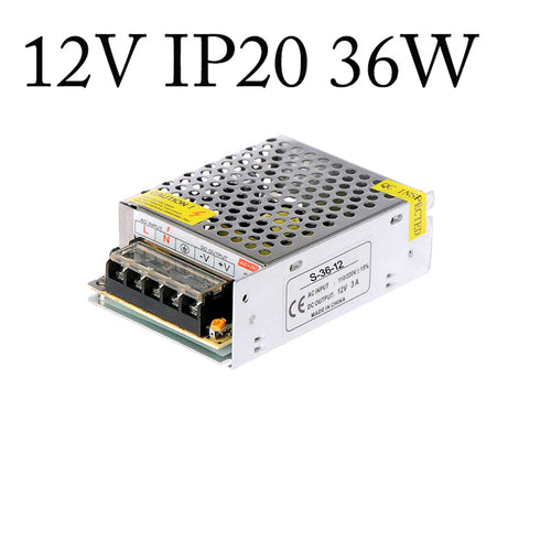 DC 12V 3A 36W Netzgerät LED Schaltnetzteil IP20 Transformator~2434