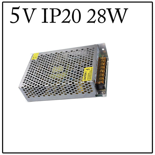 LED Netzteil DC 5V IP20 28W  Hochwertiges Netzteil für Beleuchtungsanwendungen~2431