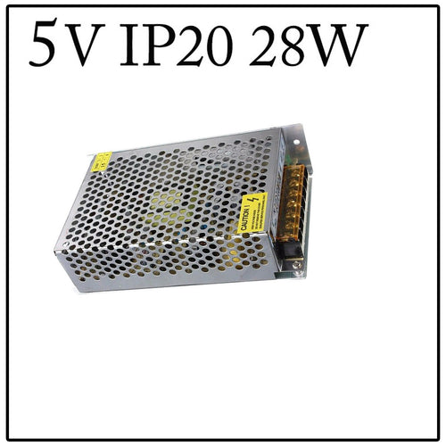 Alimentatore DC 5V LED IP20 trasformatore convertitore ~2431