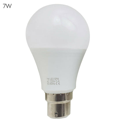 4 X Energiesparende LED-Licht Kaltweiße Glühbirnen B22 Bajonettschraube Lampe 3W-25W GLS