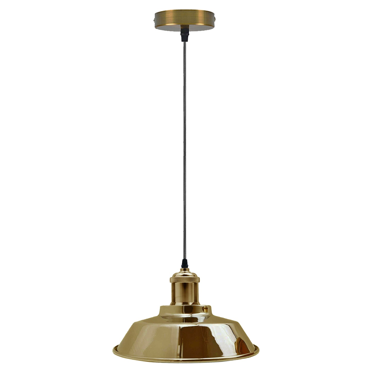 Vintage Modern Industrial Deckenlampenschirm Pendelleuchte Retro Loft French Gold