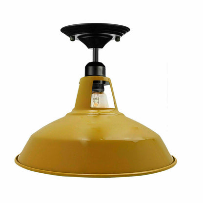 Gelbe Farbe Ohne Glühbirne Retro  Vintage Ceiling Pendant Light  Hanging lamp Industrial design 240V