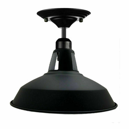 Schwarze Farbe mit Glühbirne Retro  Vintage Ceiling Pendant Light  Hanging lamp Industrial design 240V