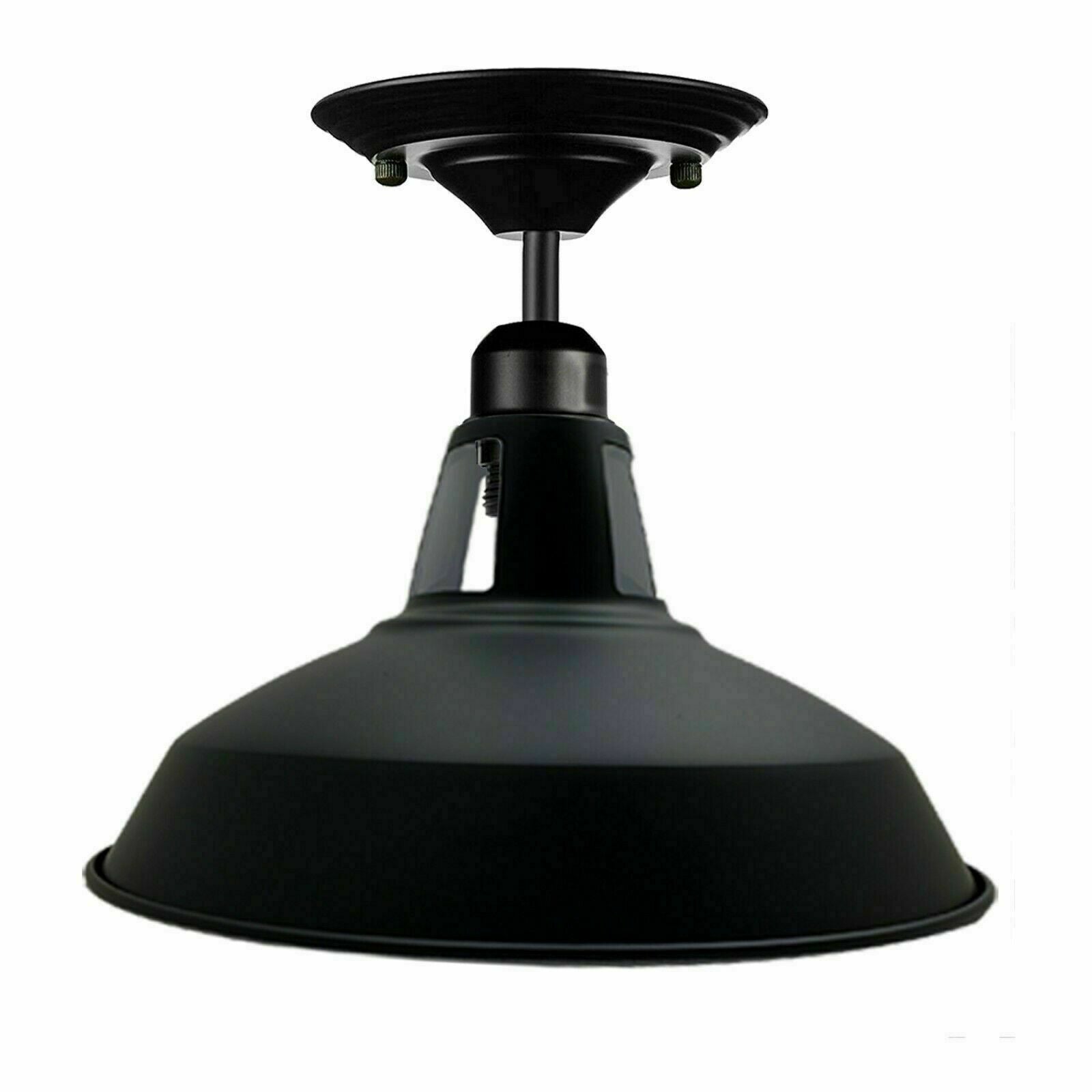 Schwarze Farbe ohne Glühbirne Retro  Vintage Ceiling Pendant Light  Hanging lamp Industrial design 240V
