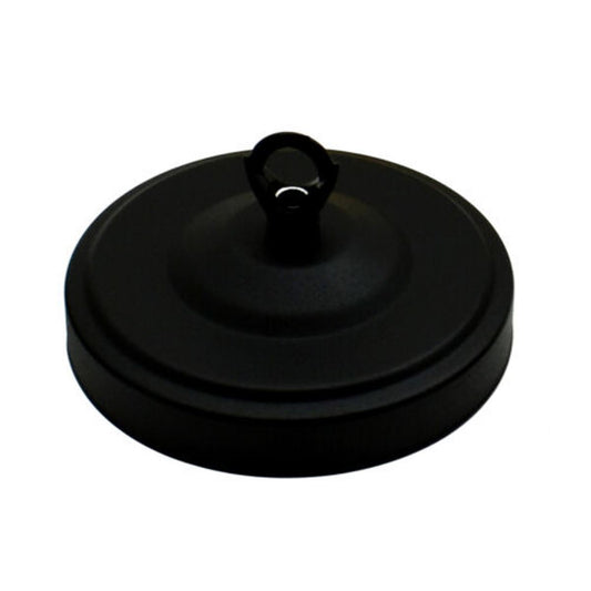Schwarze Farbe Rose Rose Hook Plate Leuchtender Kronleuchter 108mm Durchmesser