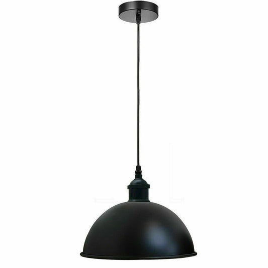 Dome-Modern Vintage Deckenleuchte Kronleuchter Pendelleuchte Home Pub Diner Schwarzlicht
