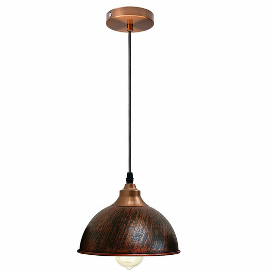 Moderne Vintage Retro industrielle rustikale Wandleuchte Pendelleuchte Lampe Leuchte – rustikal rot