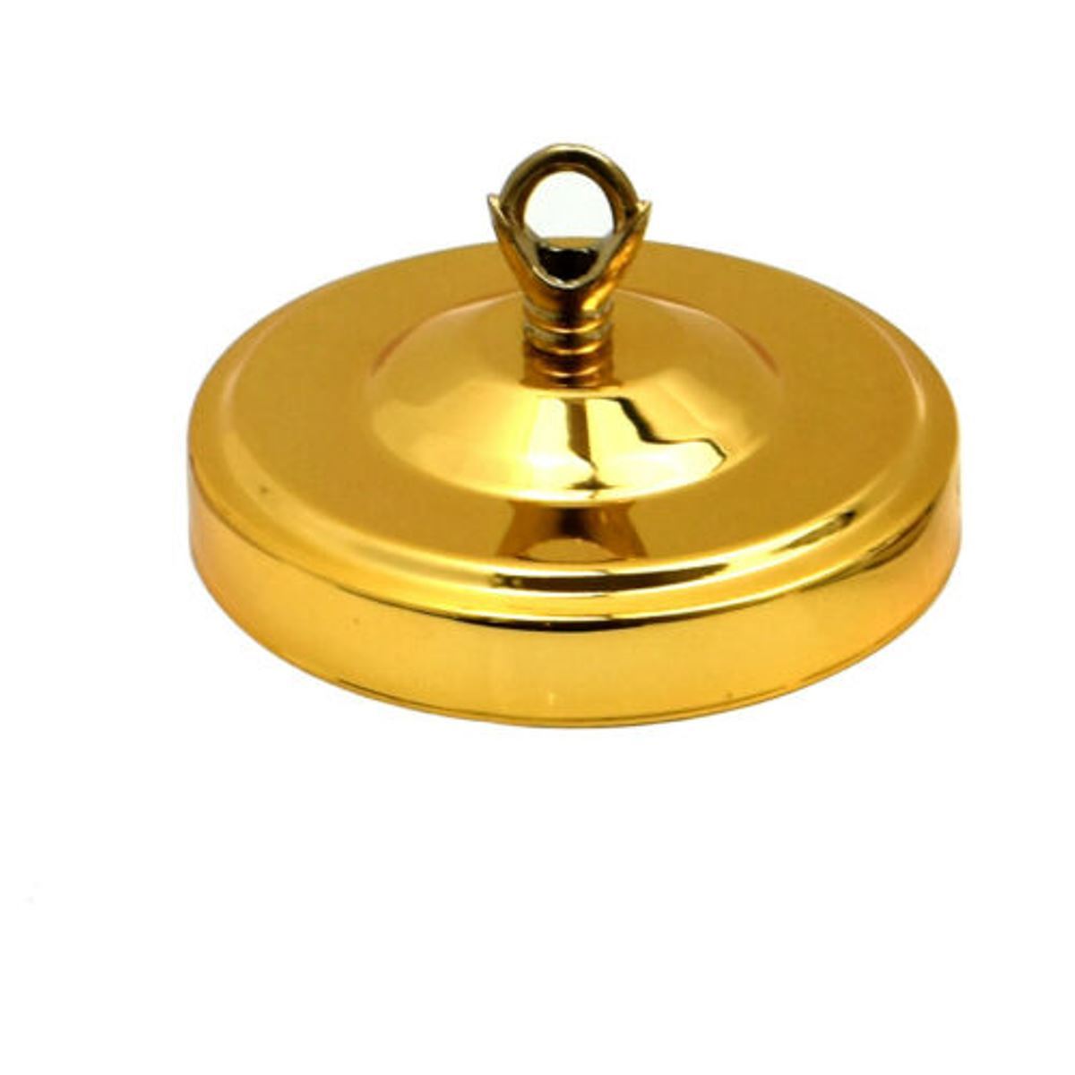 Decke Rose Hakenplatte Gold Farbe 108mm Durchmesser Leuchtender Kronleuchter