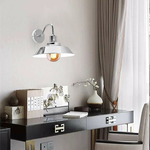 Modern Chrome farbe wandleuchte treppenhaus innen lampe~2025