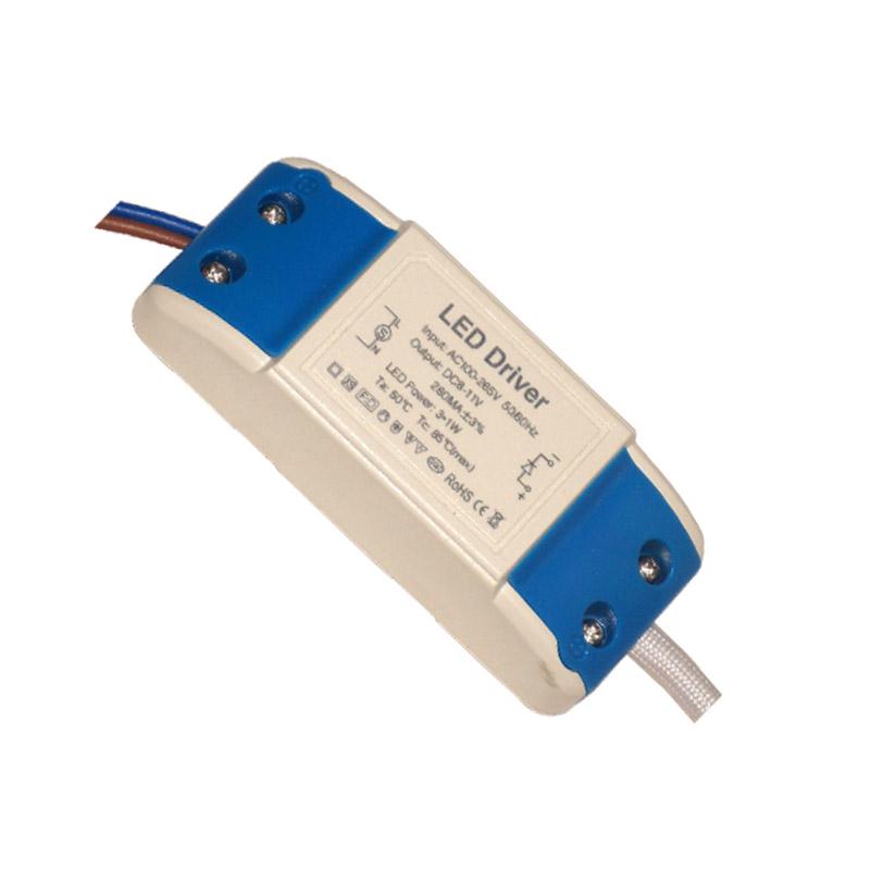 3W 280mAmp DC 8-11V LED Netzteil Treiber Kompakter 