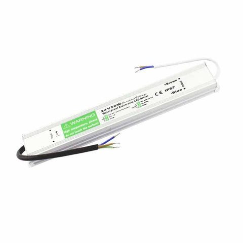 Trasformatore LED da 50 W, alimentatore 24 V impermeabile per strisce LED ~1101
