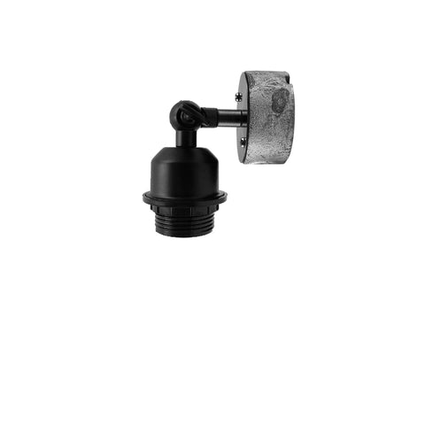 Wandleuchten e27 fassung | 1-flammig | Deckenlampen~1883 - Variant: Nein / Schwarz