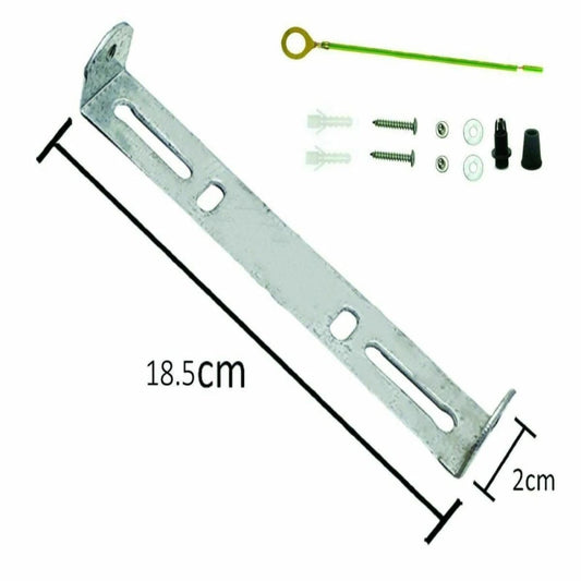 Leichte Befestigungsgurtstütze Platte mit Zubehör Deckenrose 185mm Halterung