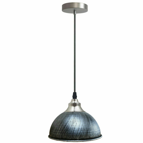 Lampada a sospensione con paralume retrò per sala da pranzo~2158