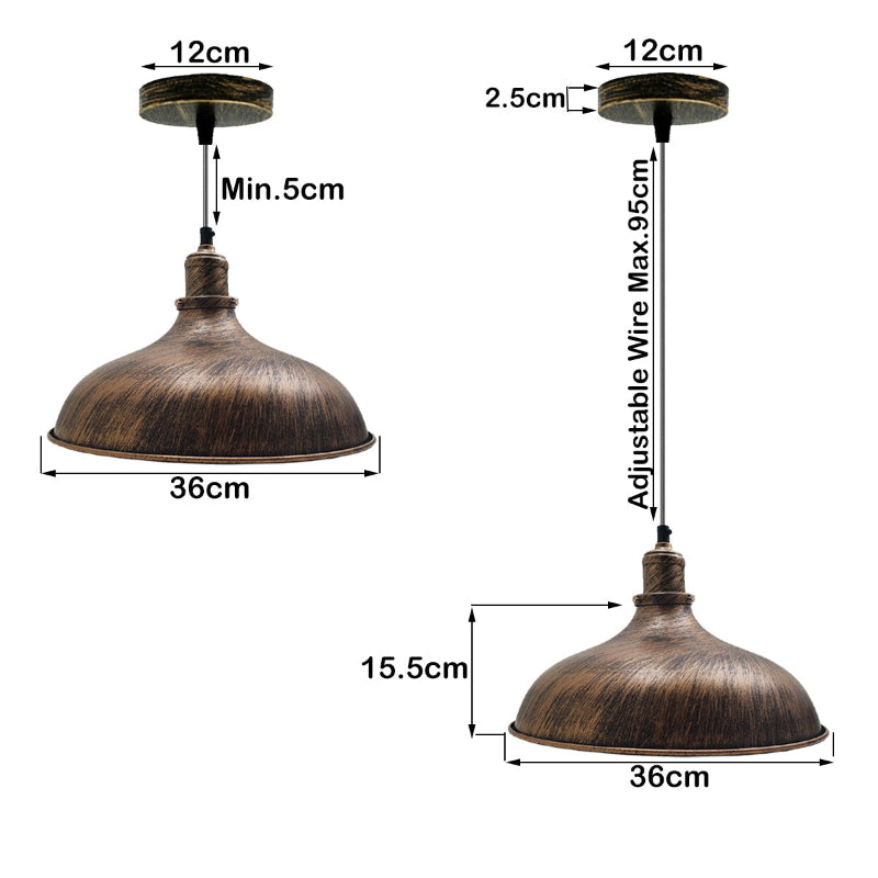 Deckenleuchte Wohnzimmer Ø 36cm Hängelampe