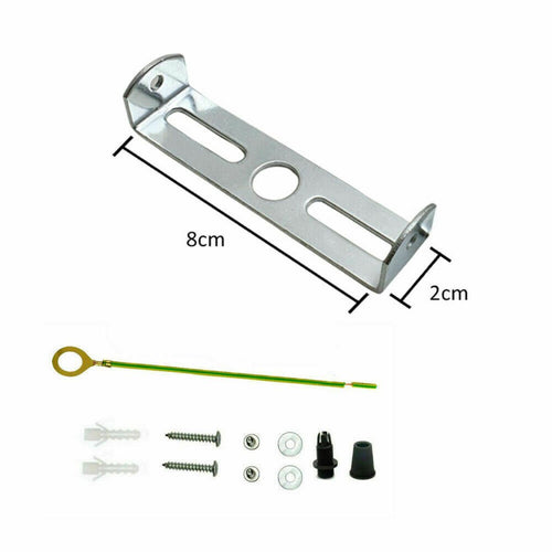 Deckenleuchte Halterung Baldachin mit Zubehör 80mm ~1292