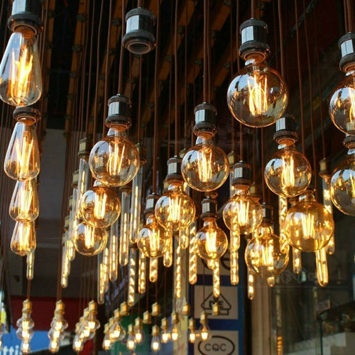 Vintage E27 Glühbirne LED G95 Retro 4W dimmbar~1568