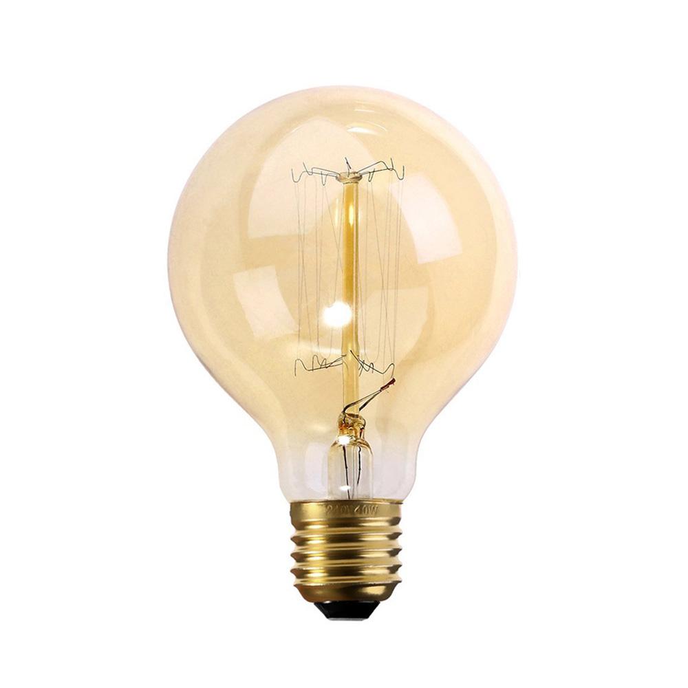 G80 E27 60W dimmbare Vintage Industrial Globe Glühbirne