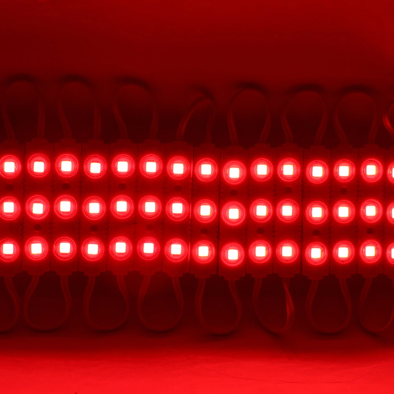 Einfach zu montierende rote LED Module für Dekoration