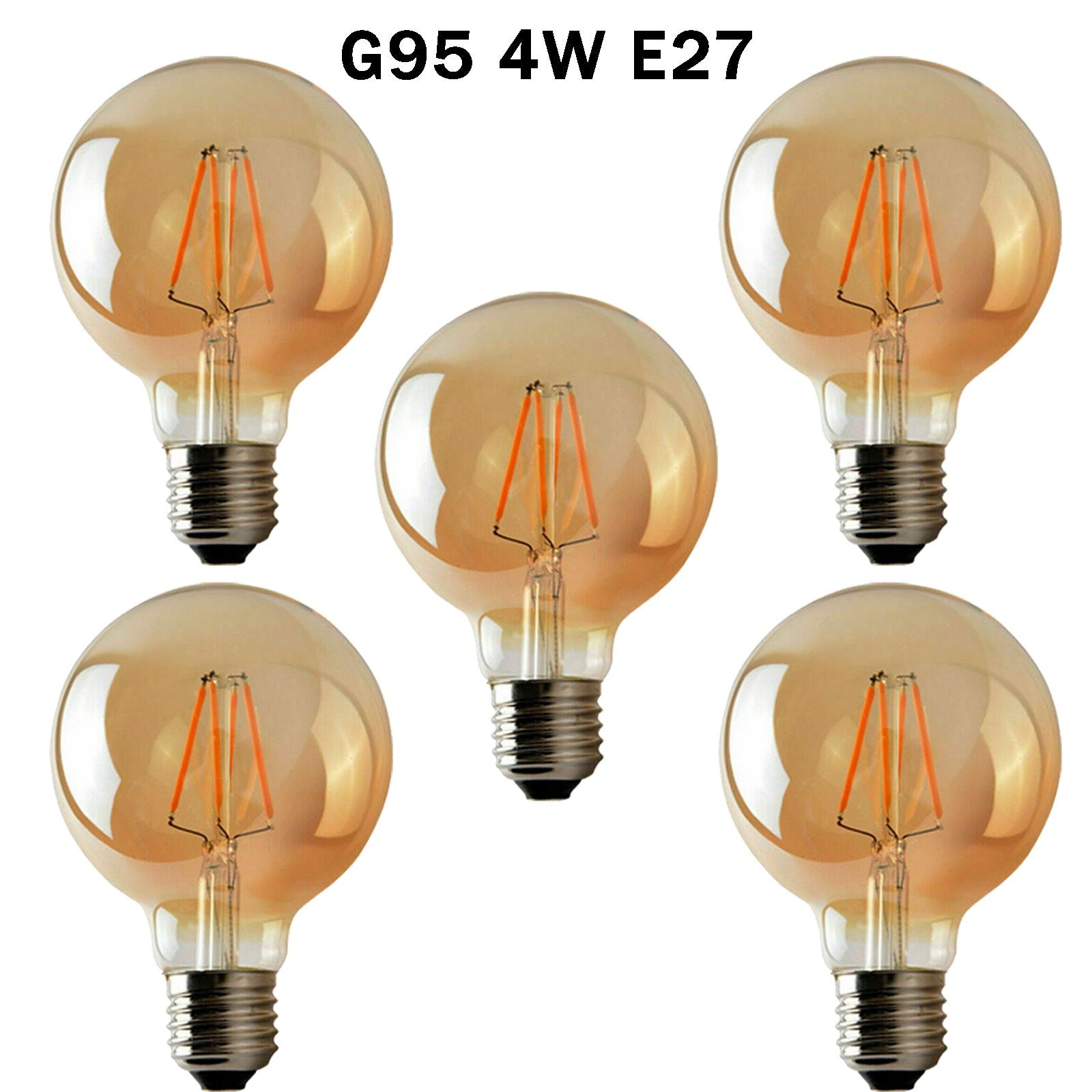 Vintage E27 LED Glühbirne Dimmbare 4Watt Glühbirne 