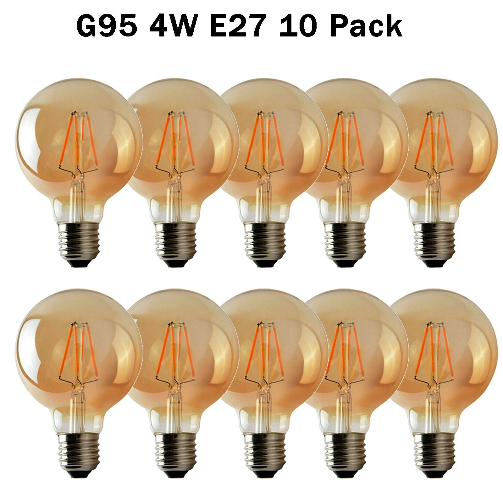 Vintage E27 LED Glühbirne Dimmbare 4Watt Glühbirne 
