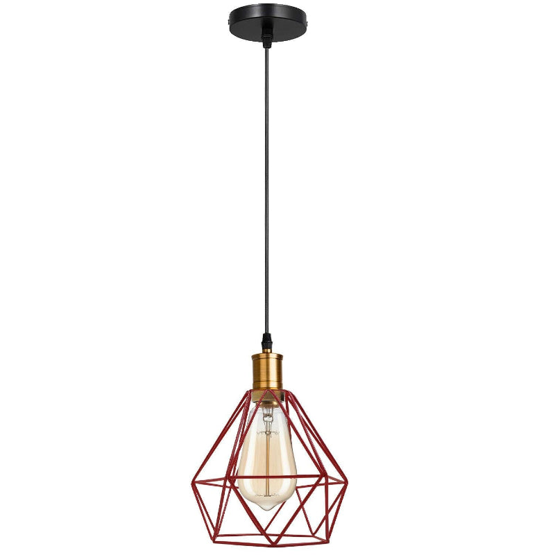 Gelbe Diamant Deckenlampe für Kinderzimmer