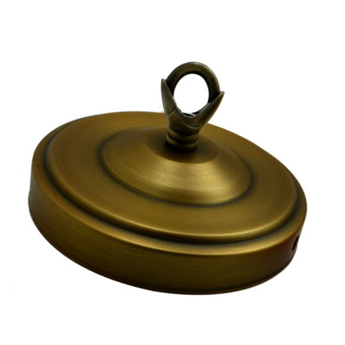 Grüne Messingfarbe 108 mm Durchmesser Decke Rose Hook Plate Leuchtender Kronleuchter