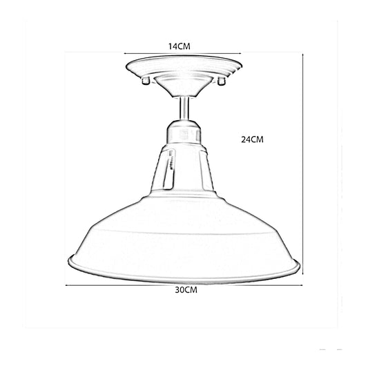 LED Deckenleuchte Mit Deckenlampensockel