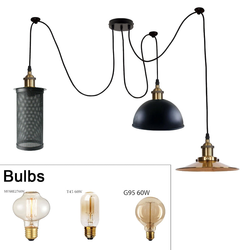 Industrielle Hängelampe für den DIY-Stil