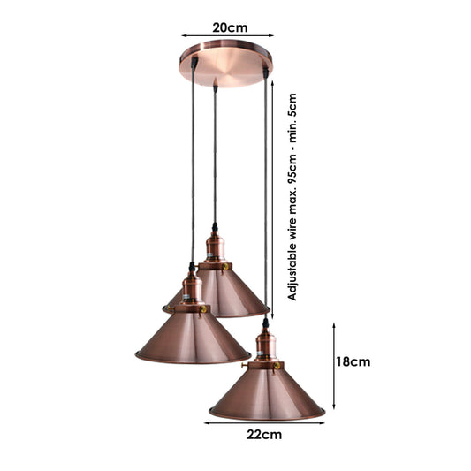 Pendelleuchte 3 Flammig Hängelampen Für Die Küche