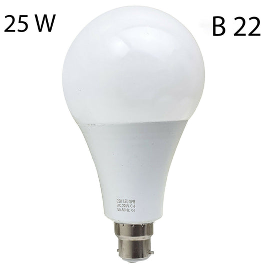 25 W B22 Schraub-LED-Licht GLS-Lampen, energiesparende Edison Cool White 6000 K nicht dimmbare Lichter