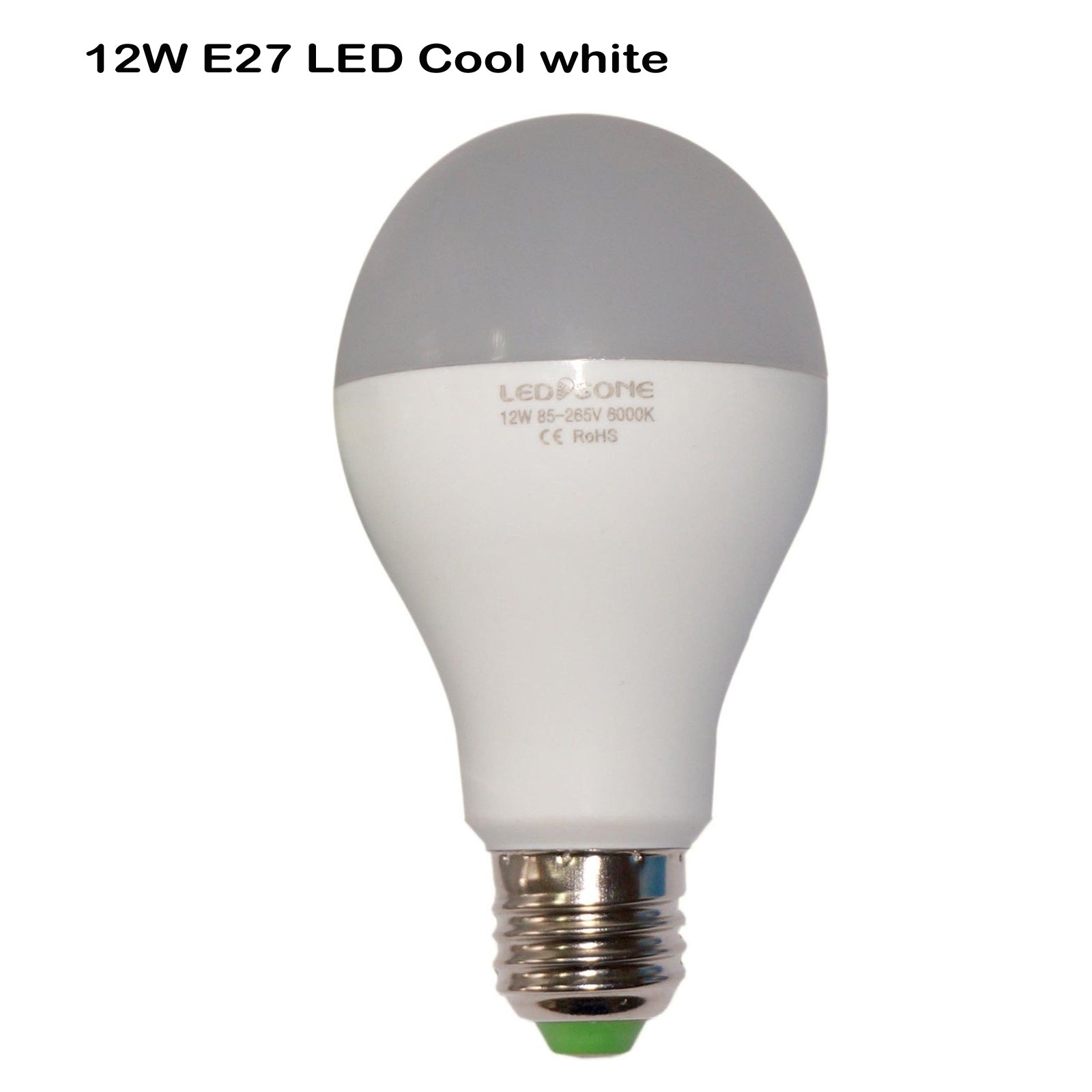 12 W E27 Schraub-LED-Licht GLS-Lampen, energiesparende Edison Cool White 6000 K nicht dimmbare Lichter