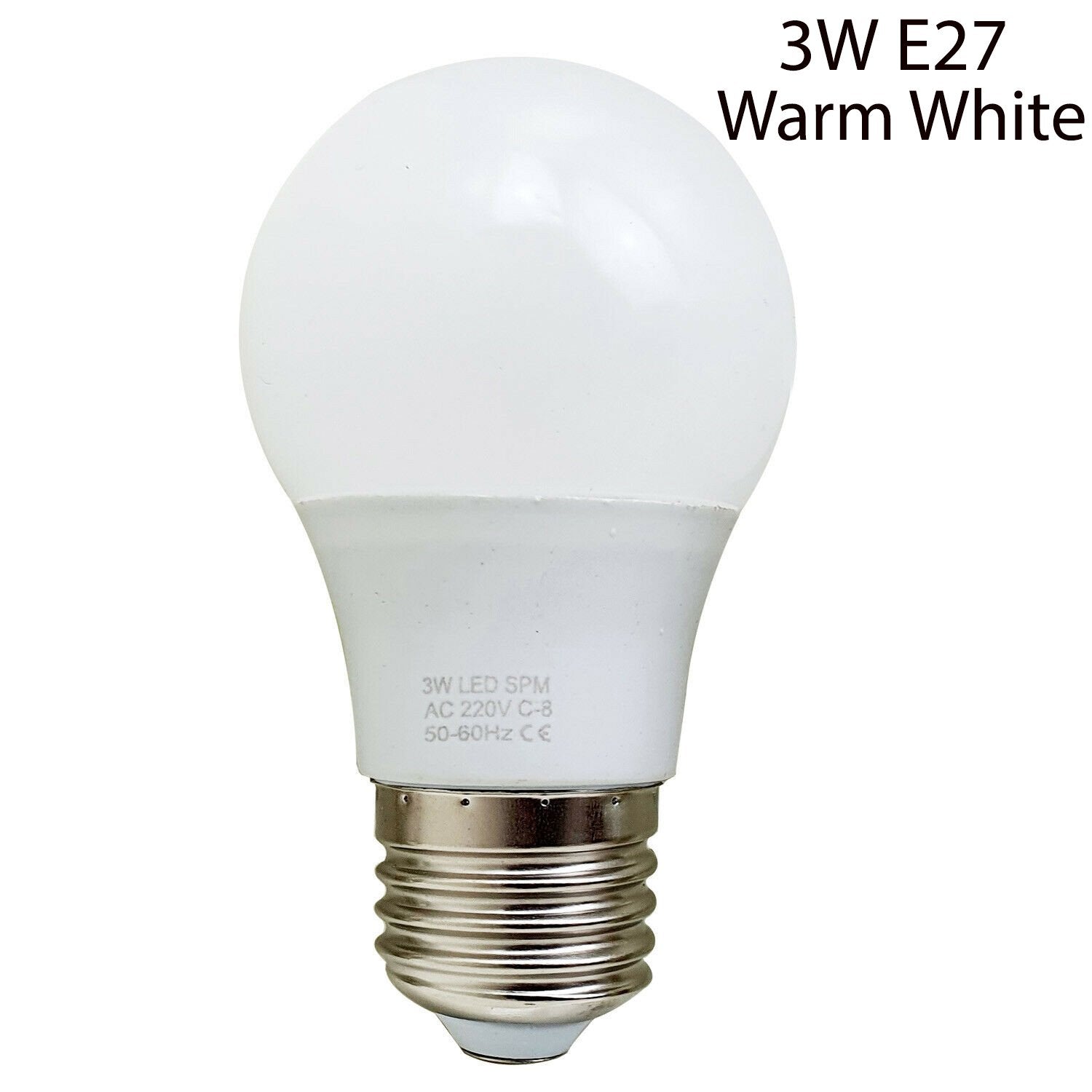 B22 oder E27 Glühbirne Energiesparlampe Warm White Globe
